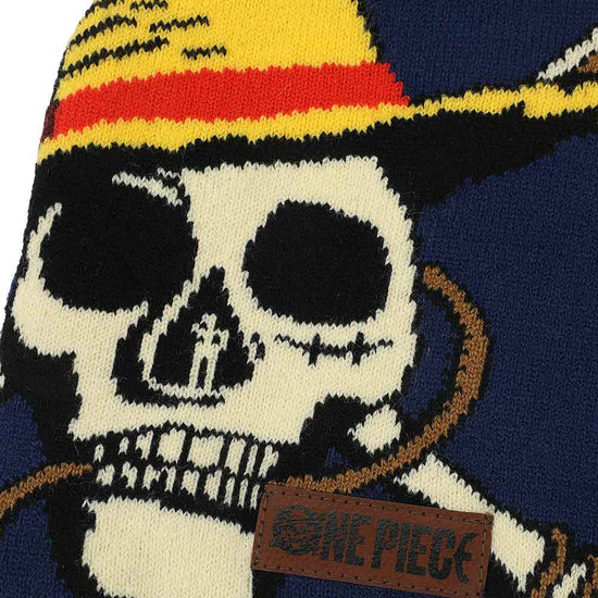 One Piece Live Skull Logo Knit Beanie