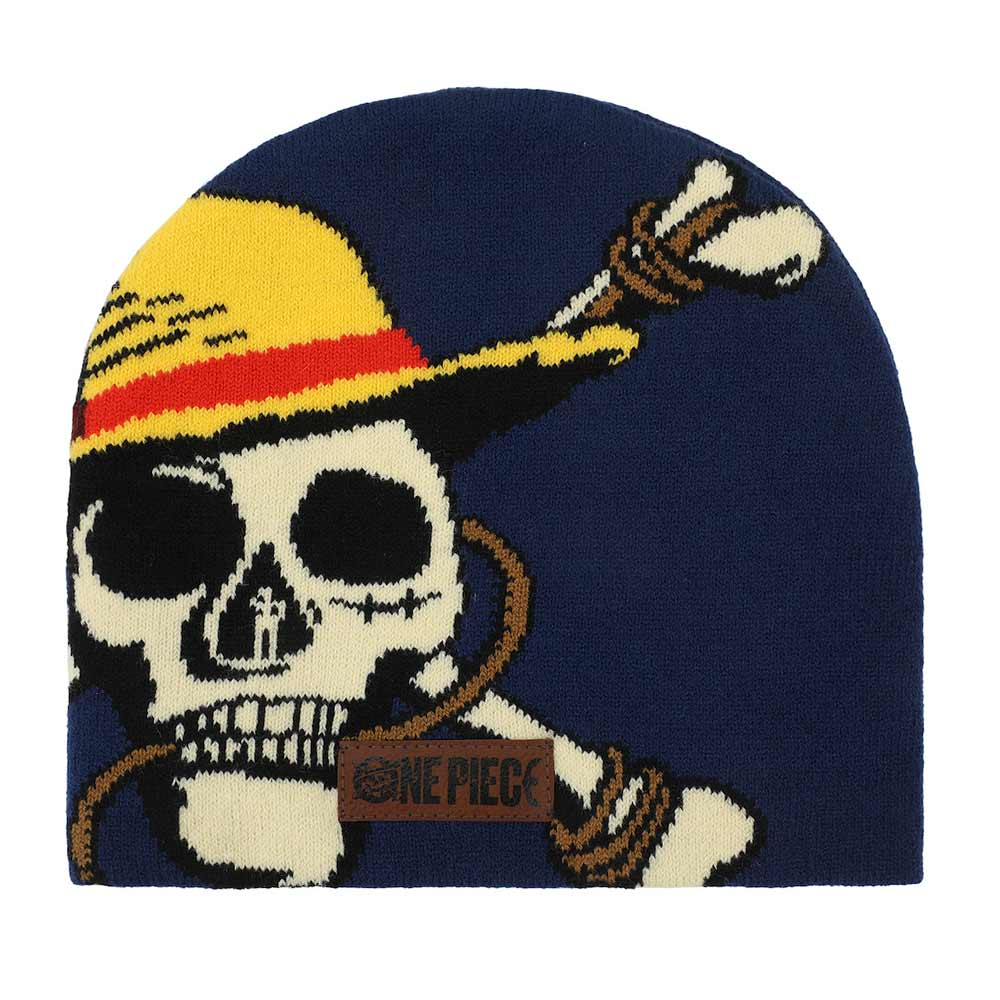 One Piece Live Skull Logo Knit Beanie