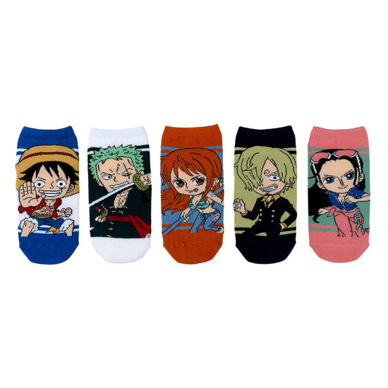 One Piece Straw Hat Crew Anime Low-Cut Socks