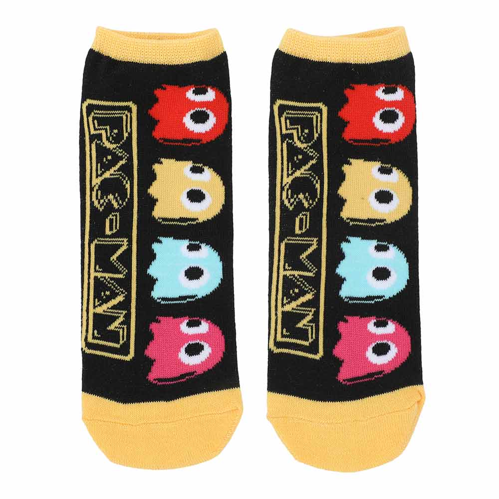 Pac-Man Retro Video Game 5 Pair Ankle Sock Set