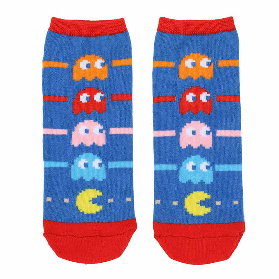 Pac-Man Retro Video Game 5 Pair Ankle Sock Set