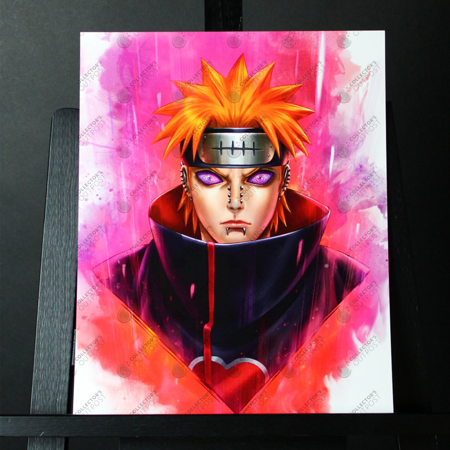 prompthunt: highly detailed painting of pain from naruto shippuden