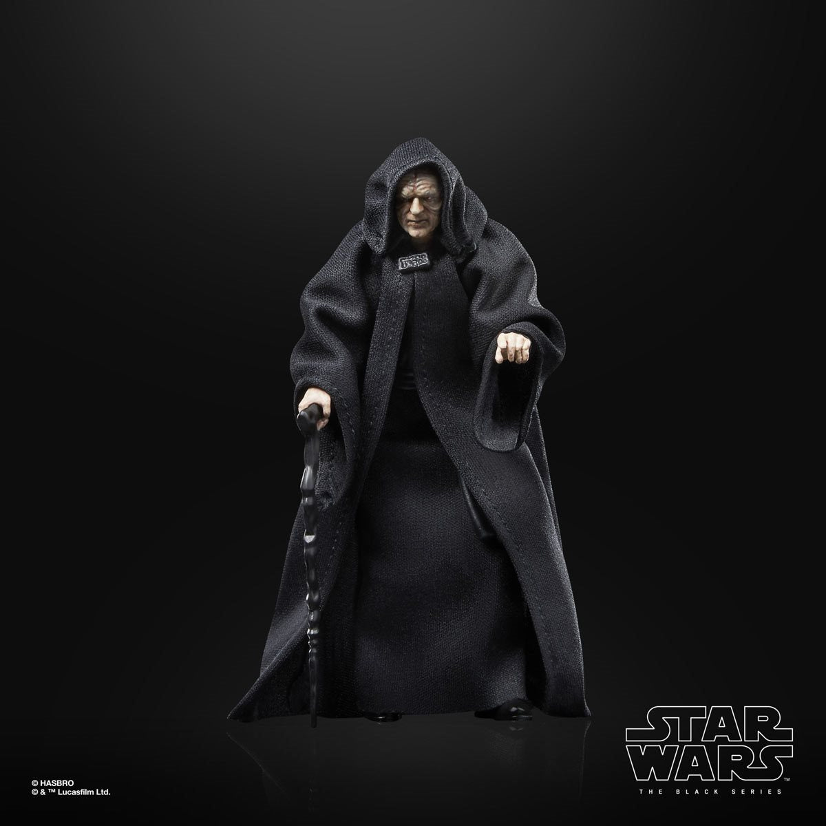 Load image into Gallery viewer, Palpatine (Star Wars: Return of the Jedi) 40th Anniversary Black Series Figure
