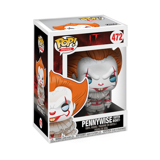 Pennywise with Boat IT Funko Pop! #472