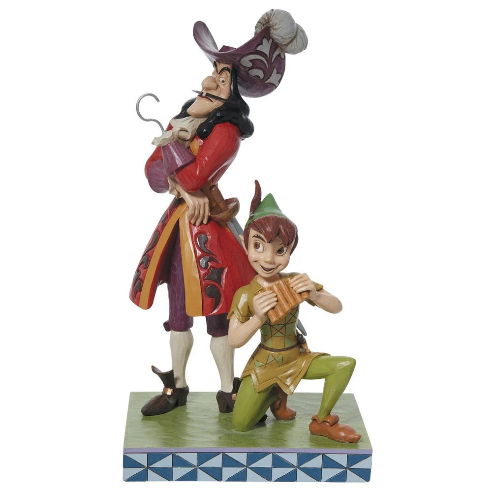 Peter Pan and Captain Hook Disney Traditions Statue by Jim Shore