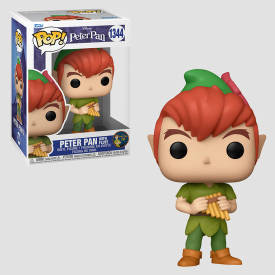 Load image into Gallery viewer, Peter Pan with Flute (Peter Pan) Disney Funko Pop!
