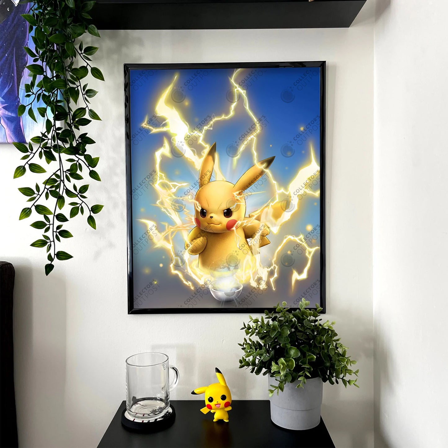 Pokemon Pikachu Five Panel Canvas 5 Piece Wall Art Set - Tagotee