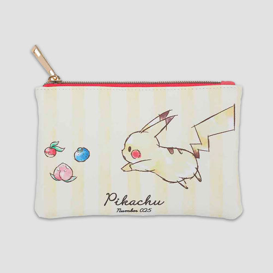 Pokemon Pikachu & Berries 3 Piece Travel Cosmetic Pouch Set