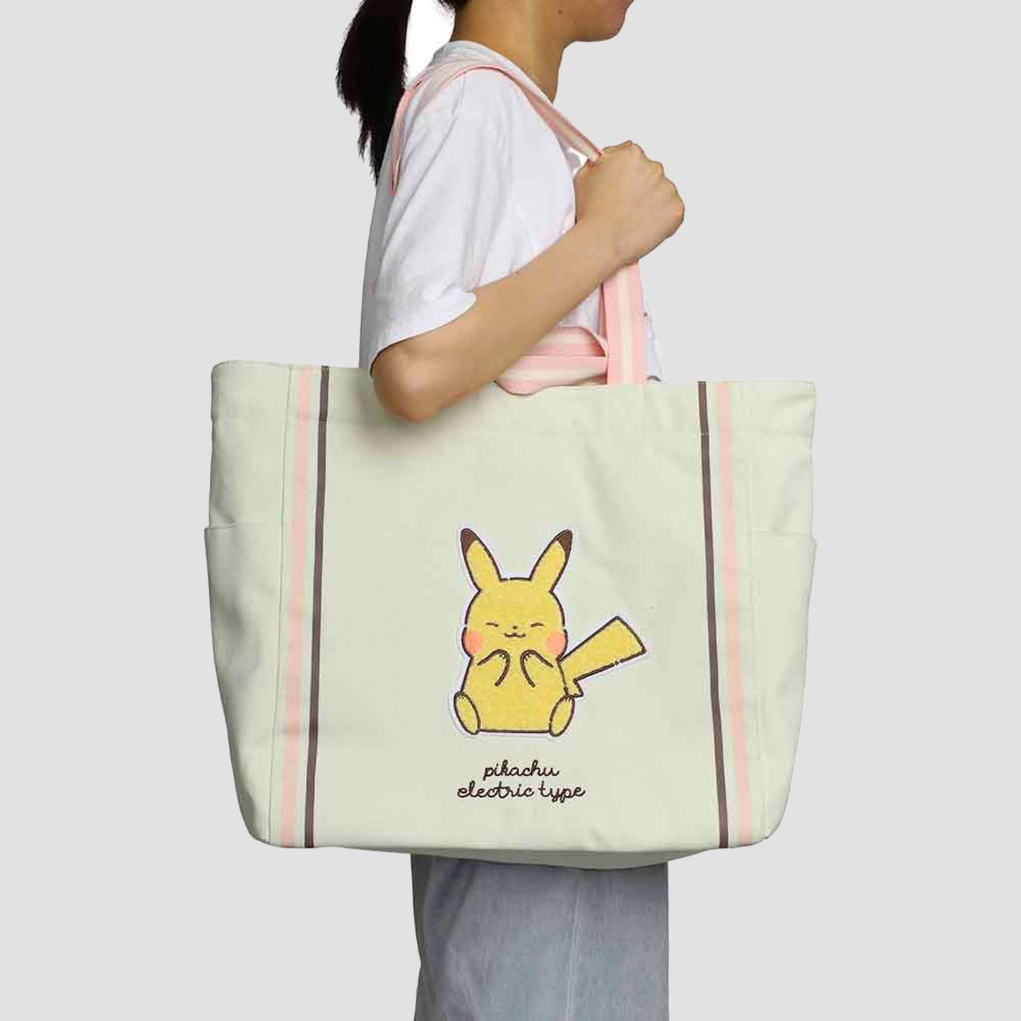 Pikachu Electric Type (Pokemon) Tote Bag