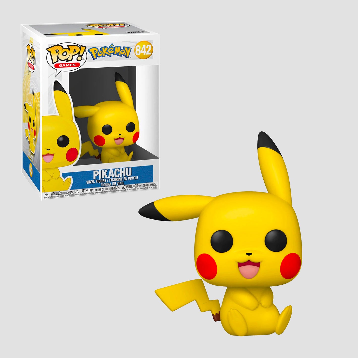 Pikachu (Sitting) Pokemon Funko Pop!