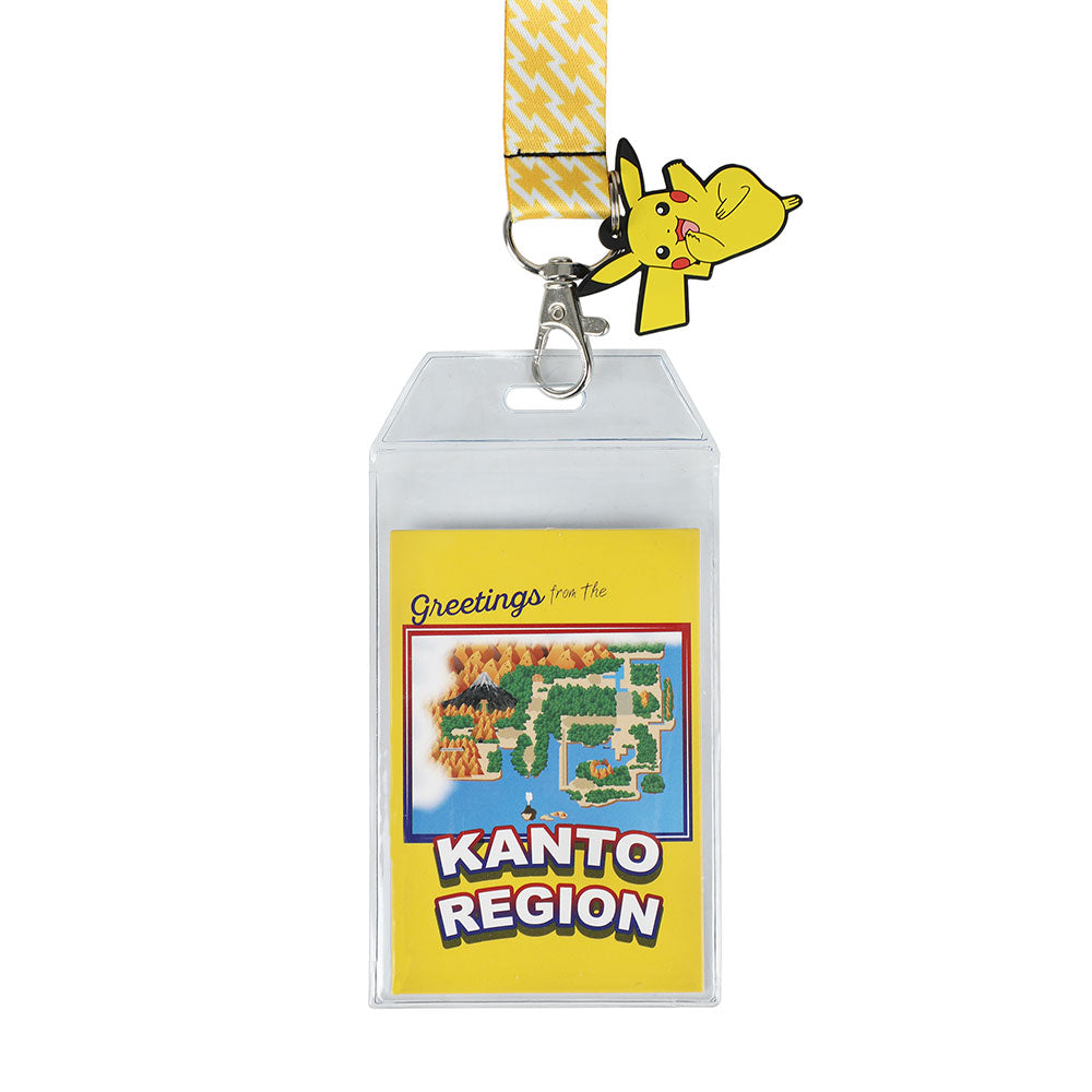Pikachu Kanto Region Pokemon Breakaway Lanyard