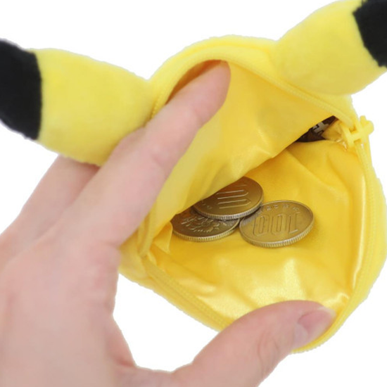 Pikachu Mini Plush Pokemon Coin Pouch