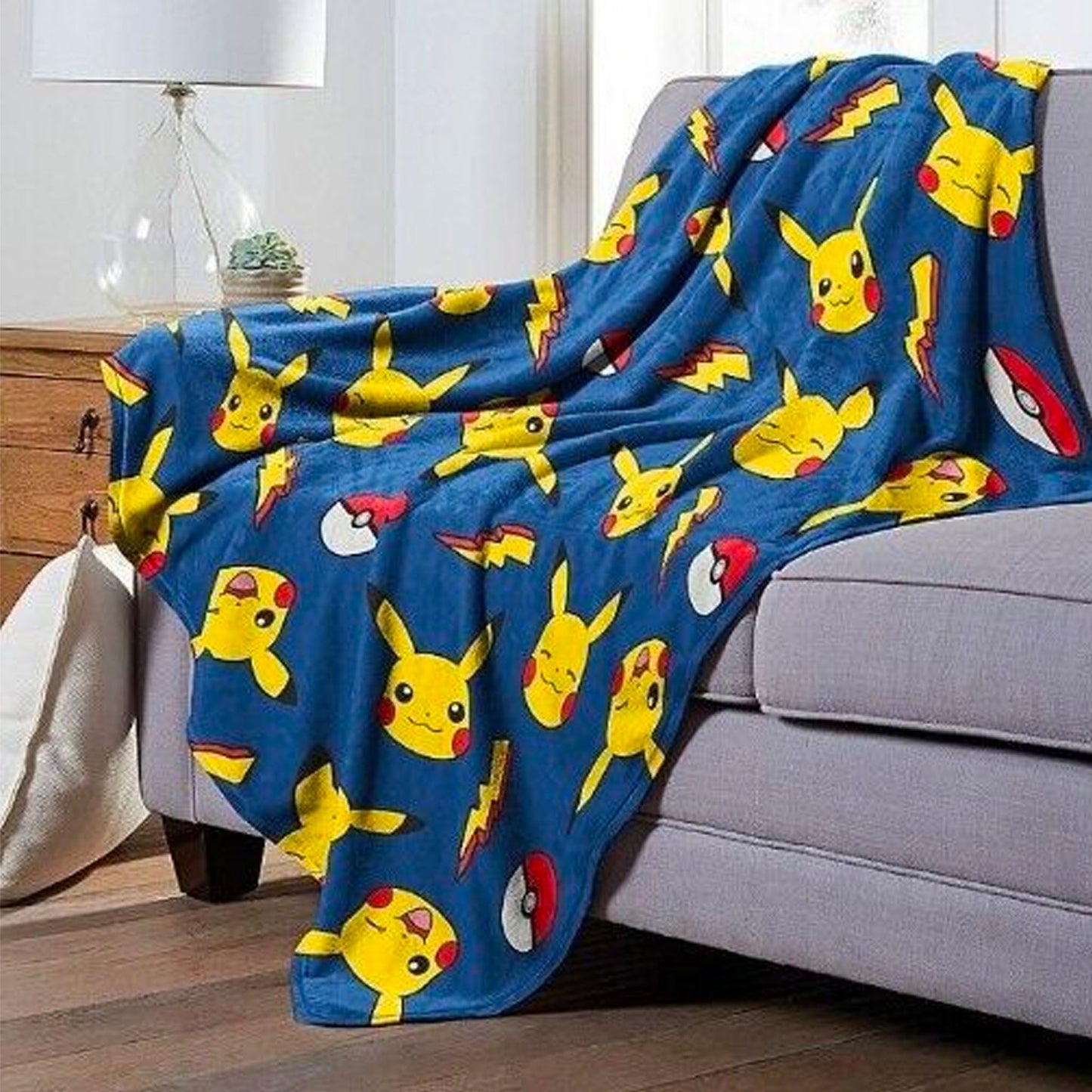 Pikachu (Pokemon) Plush and Throw Blanket