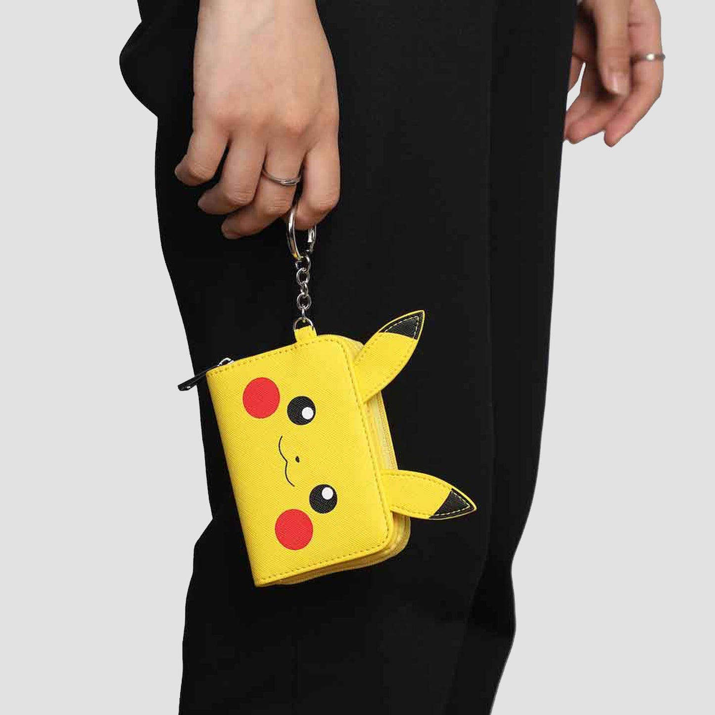 Loungefly Pokemon Pikachu Black Zip Around Wallet 