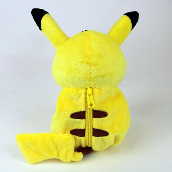 Pikachu Pokemon Zipper Plush