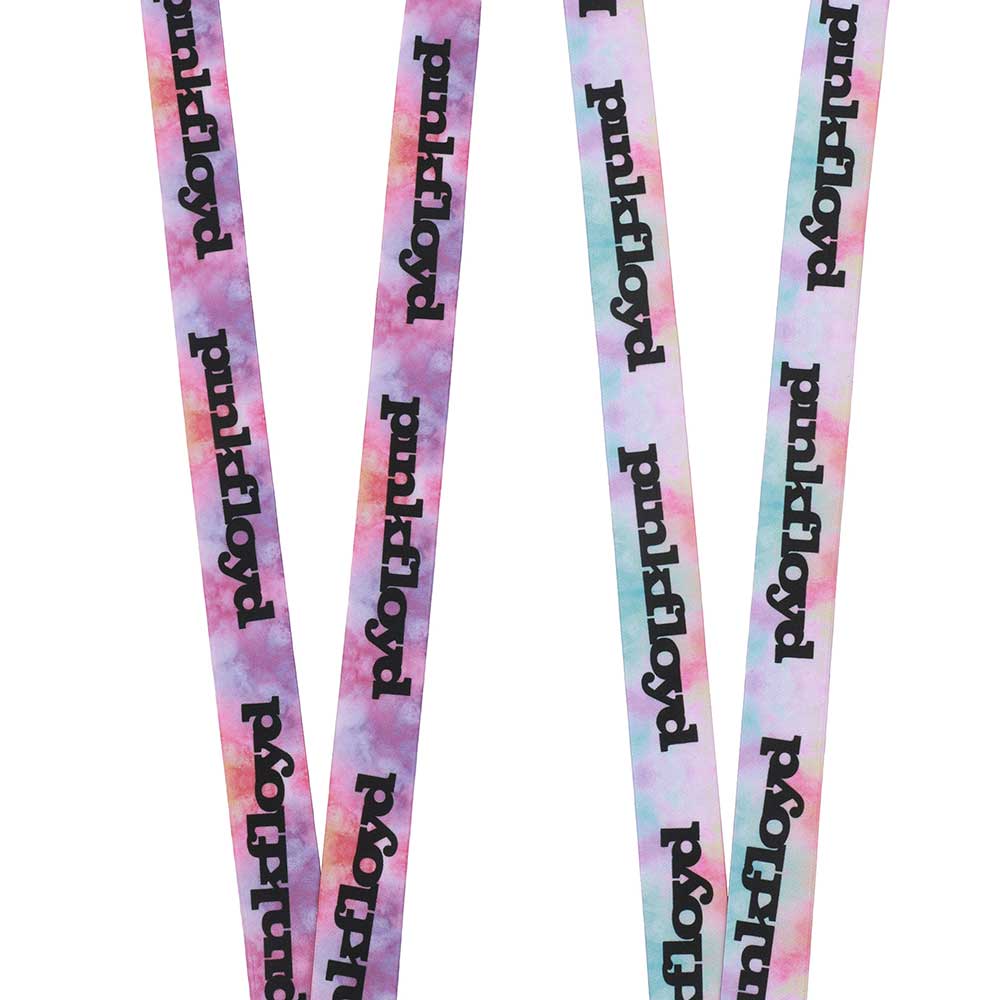 Pink Floyd Tie-Dye Breakaway Lanyard