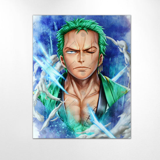 Pirate Hunter Zoro (One Piece) Legacy Portrait Art Print