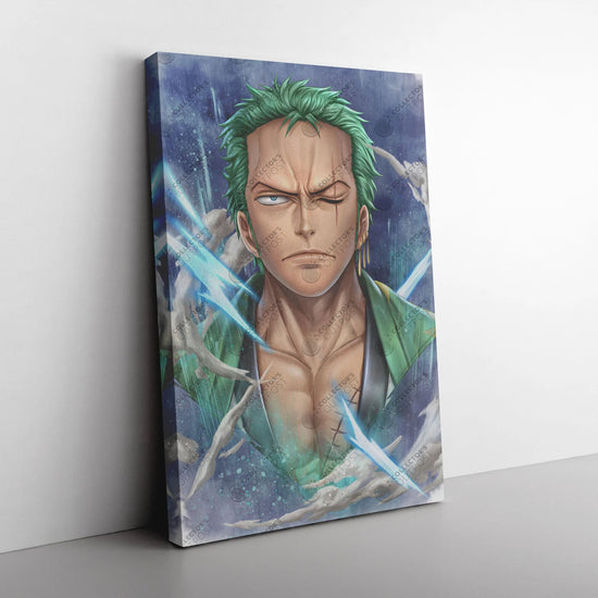 Pirate Hunter Zoro (One Piece) Legacy Portrait Art Print