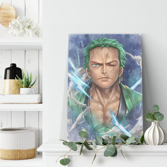 Pirate Hunter Zoro (One Piece) Legacy Portrait Art Print