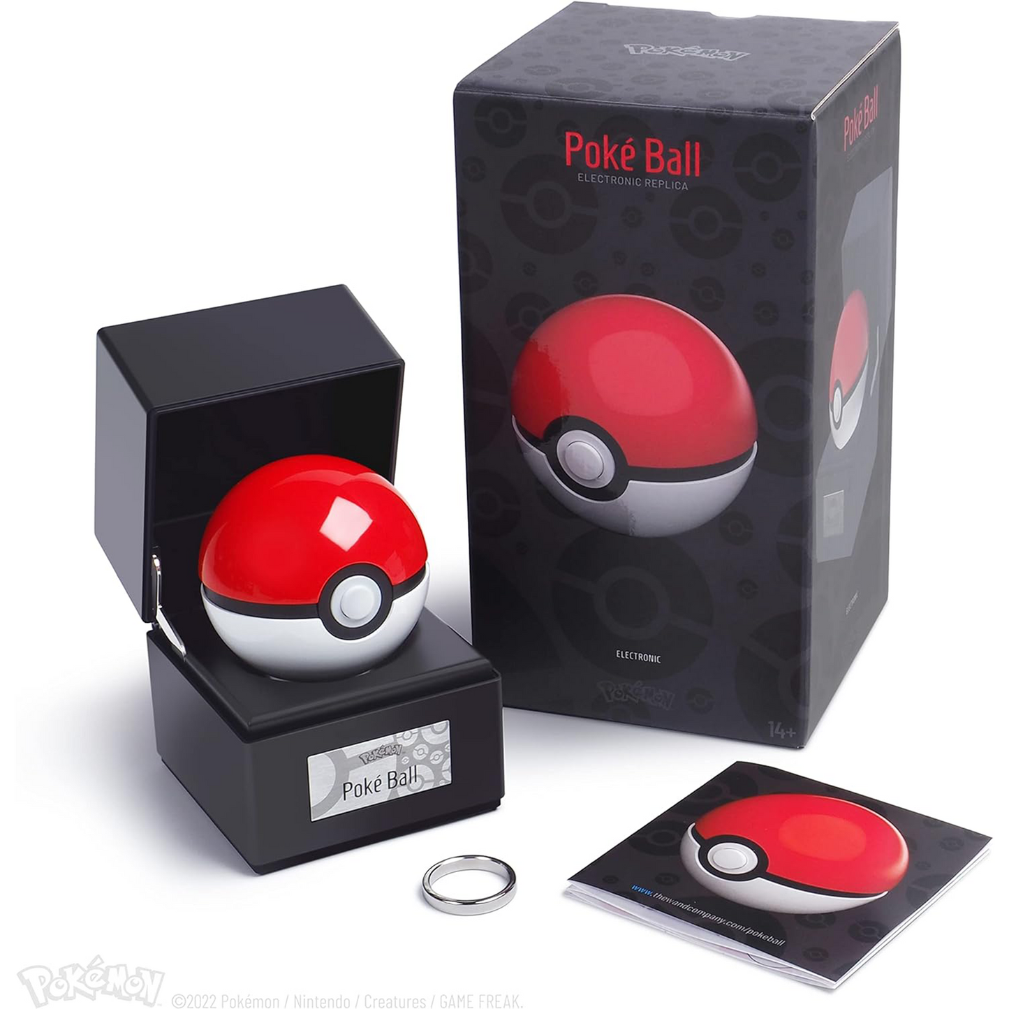 Poké Ball Pokemon Light-Up Replica with Display Base by The Wand Company