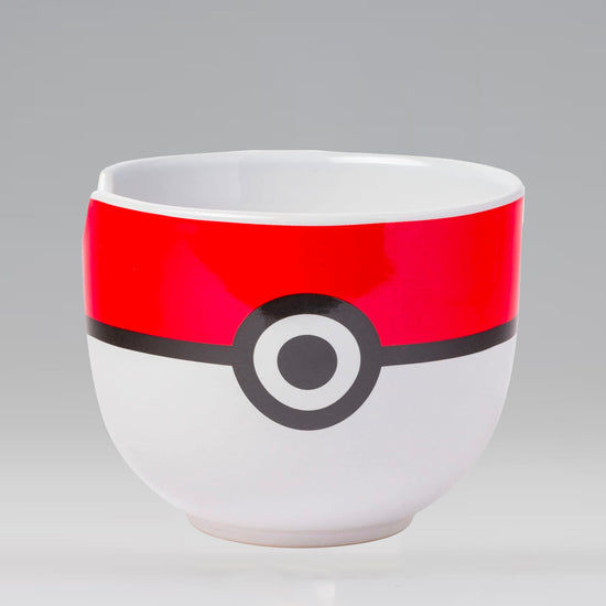 Poke Ball (Pokemon) 5" Ceramic Bowl with Chopsticks