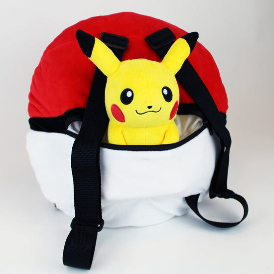 Pokeball Plush Backpack