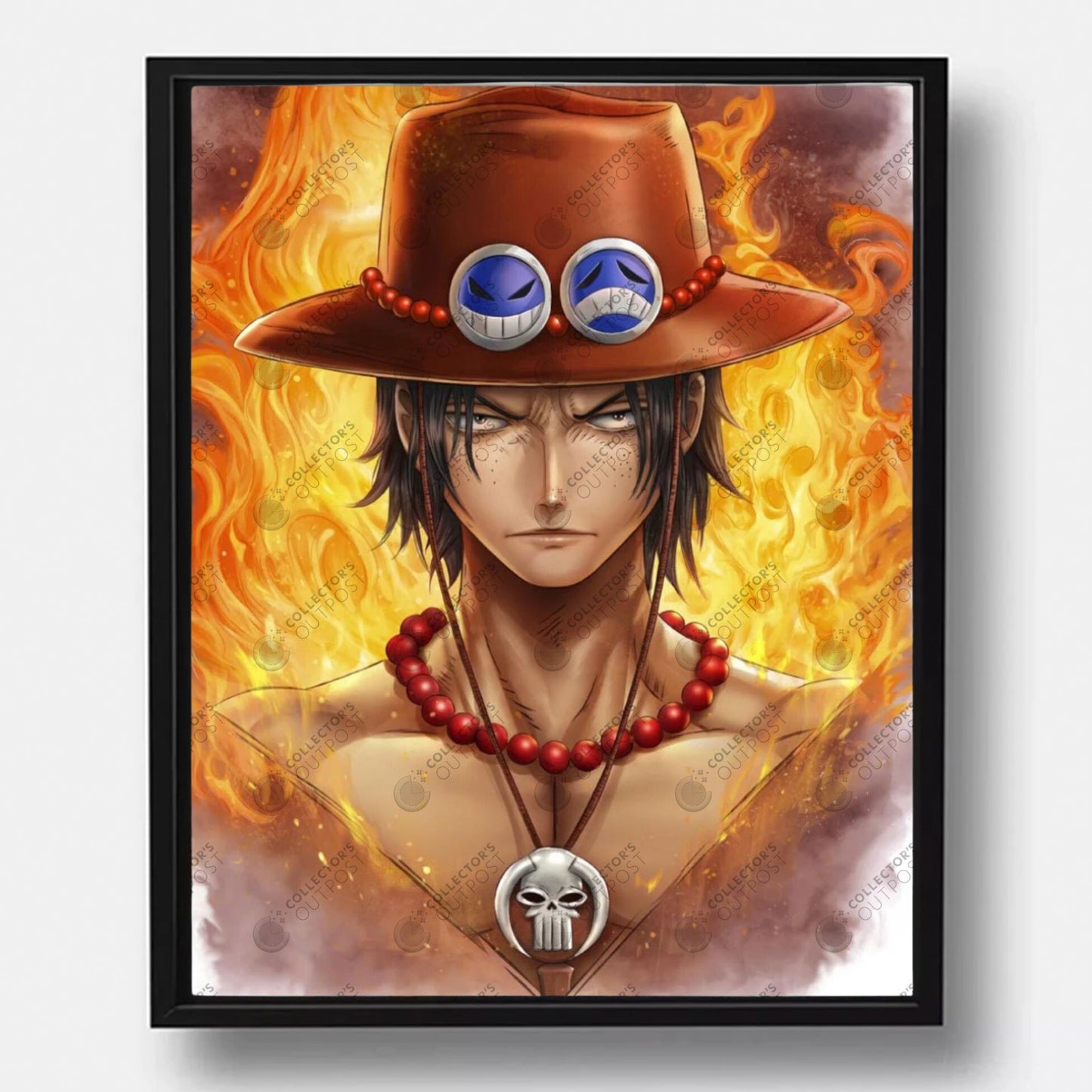 Portgas D. Ace "Fire Pirate" (One Piece) Legacy Portrait Art Print