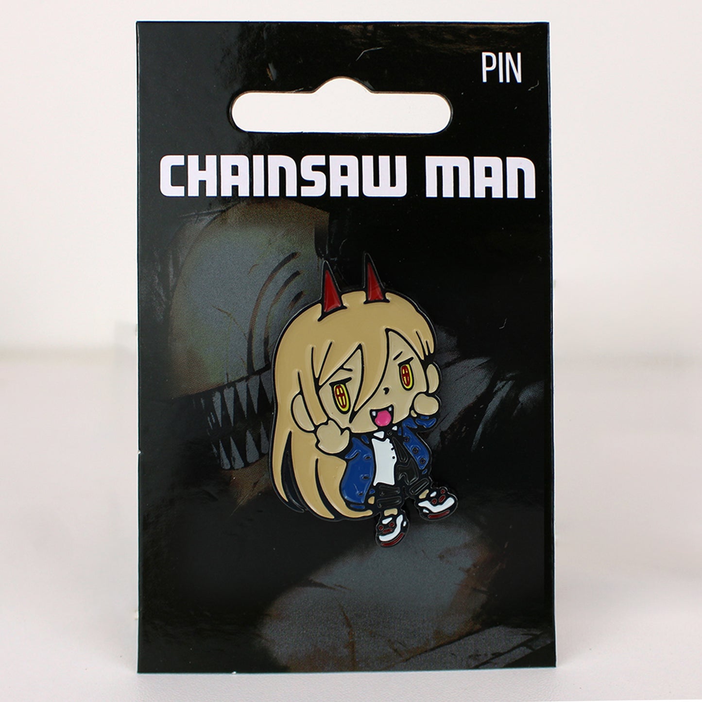 Power Chibi Chainsaw Man Enamel Pin