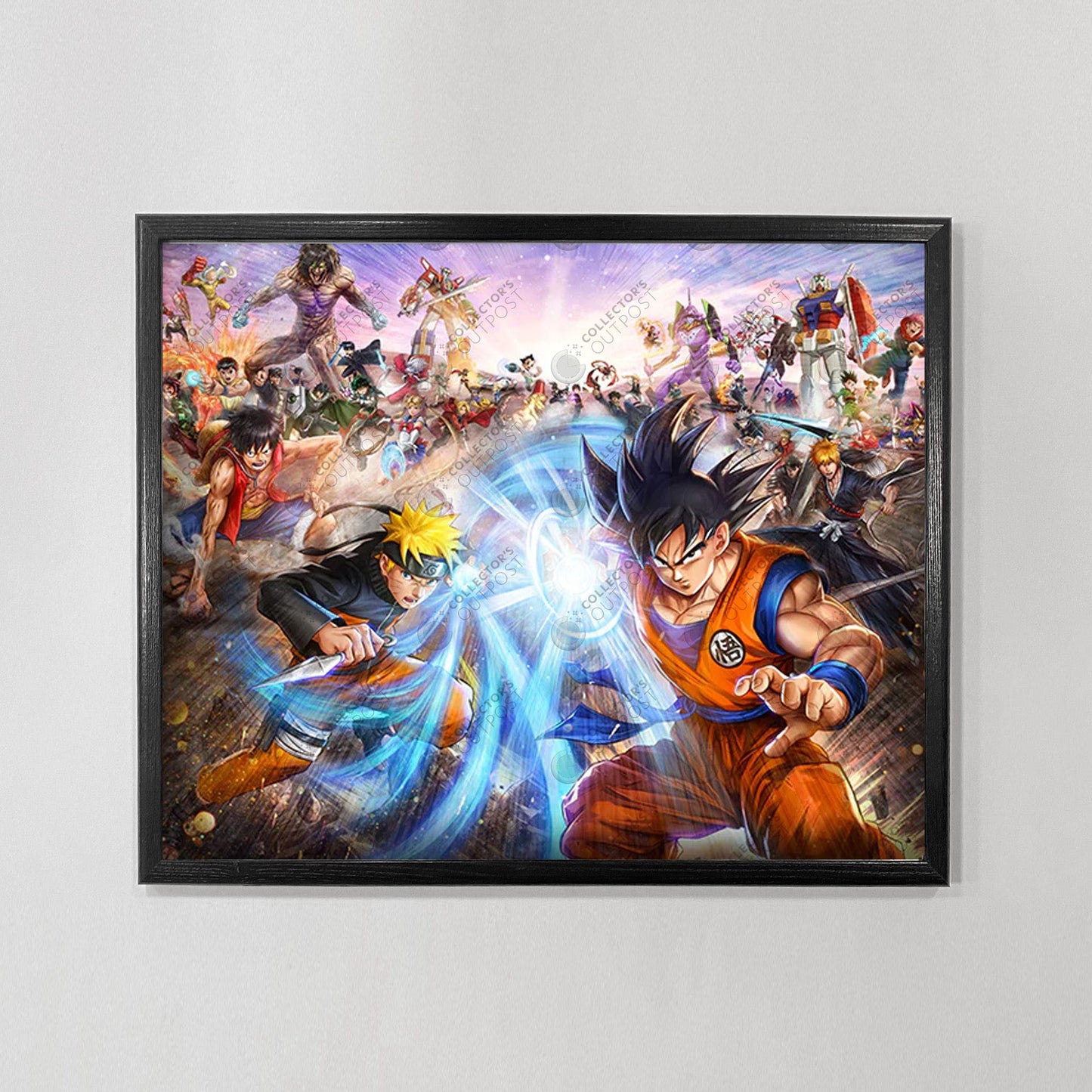 "Power of Anime" Anime Tribute Premium Art Print