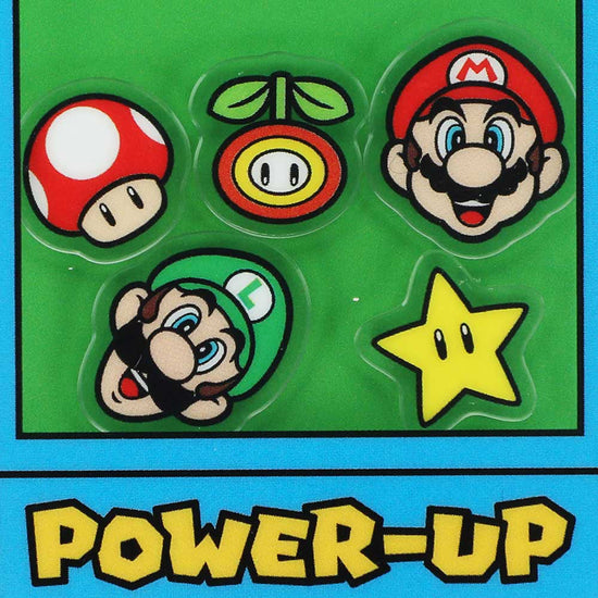 Power Up (Super Mario Bros.) Acrylic Shaker Keychain