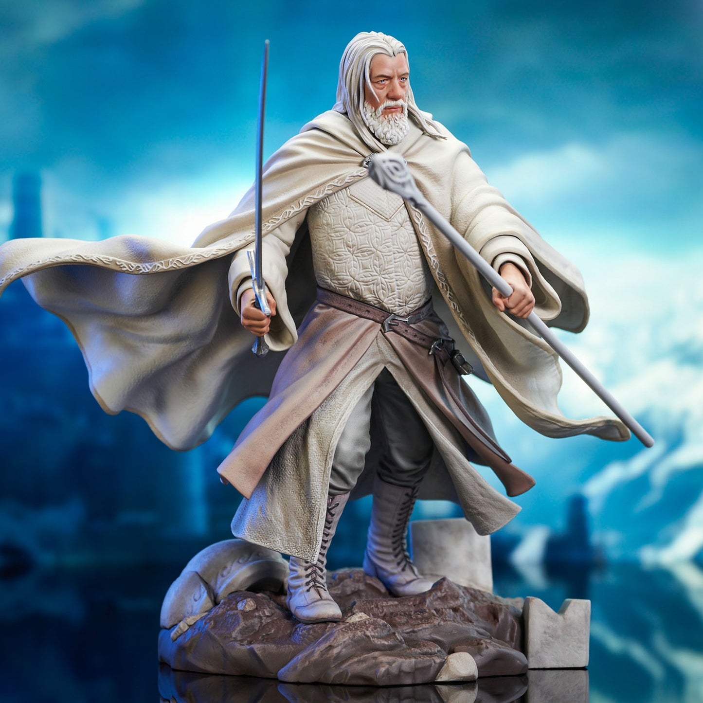 Lord of the Rings Gandalf the White Gallery Statue