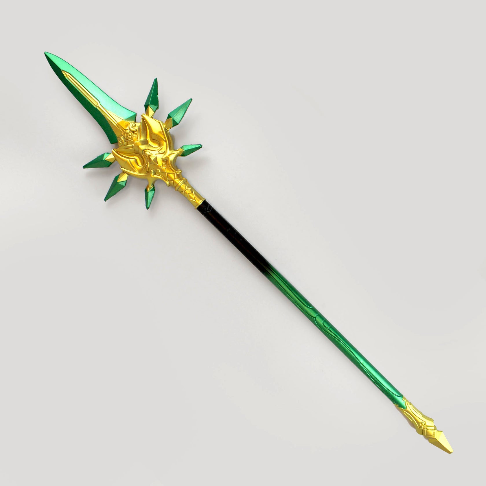 Primordial Jade Winged-Spear Foam Replica – Collector's Outpost