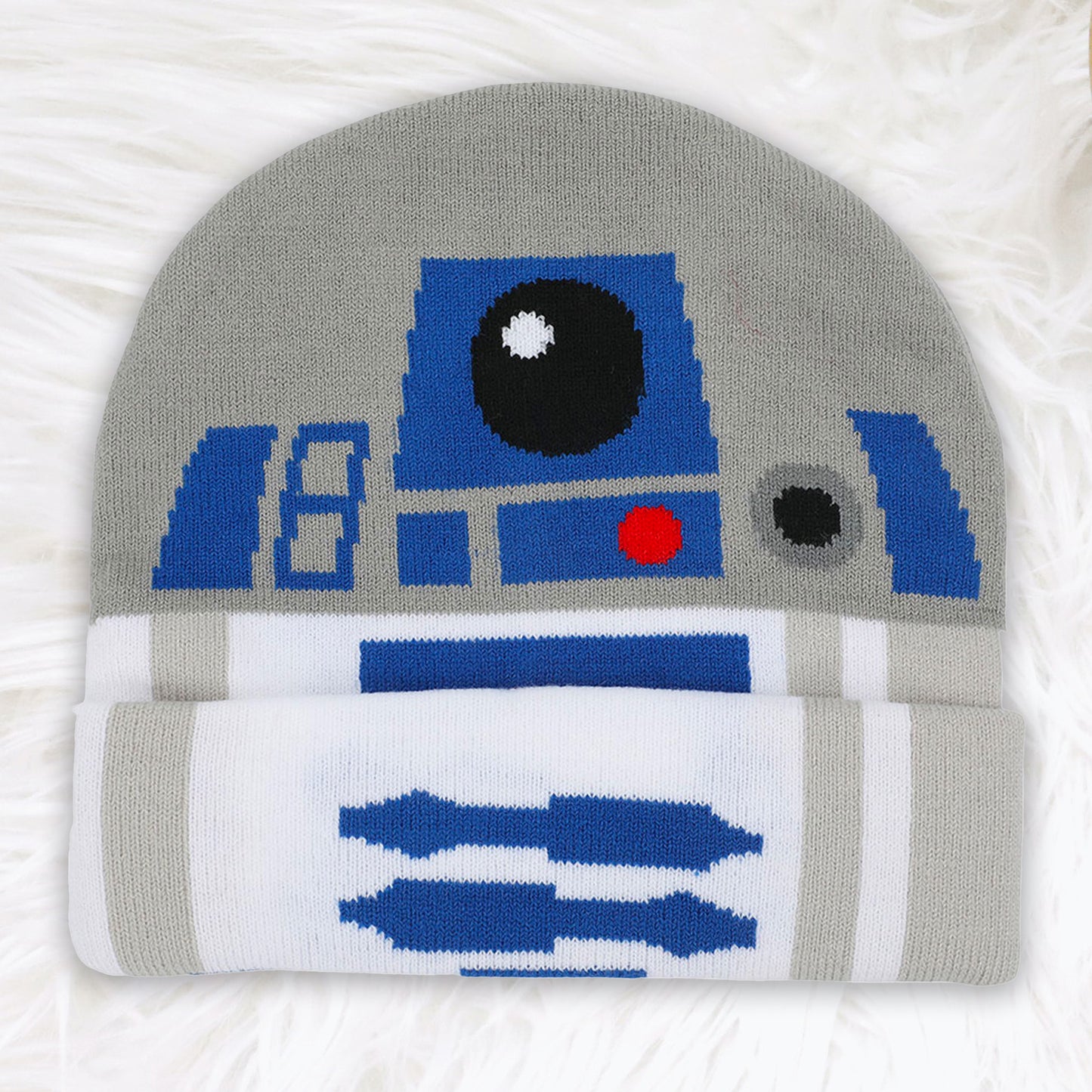 R2-D2 (Star Wars) Cuff Beanie Hat