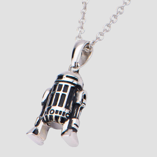 R2-D2 Sterling Silver Necklace