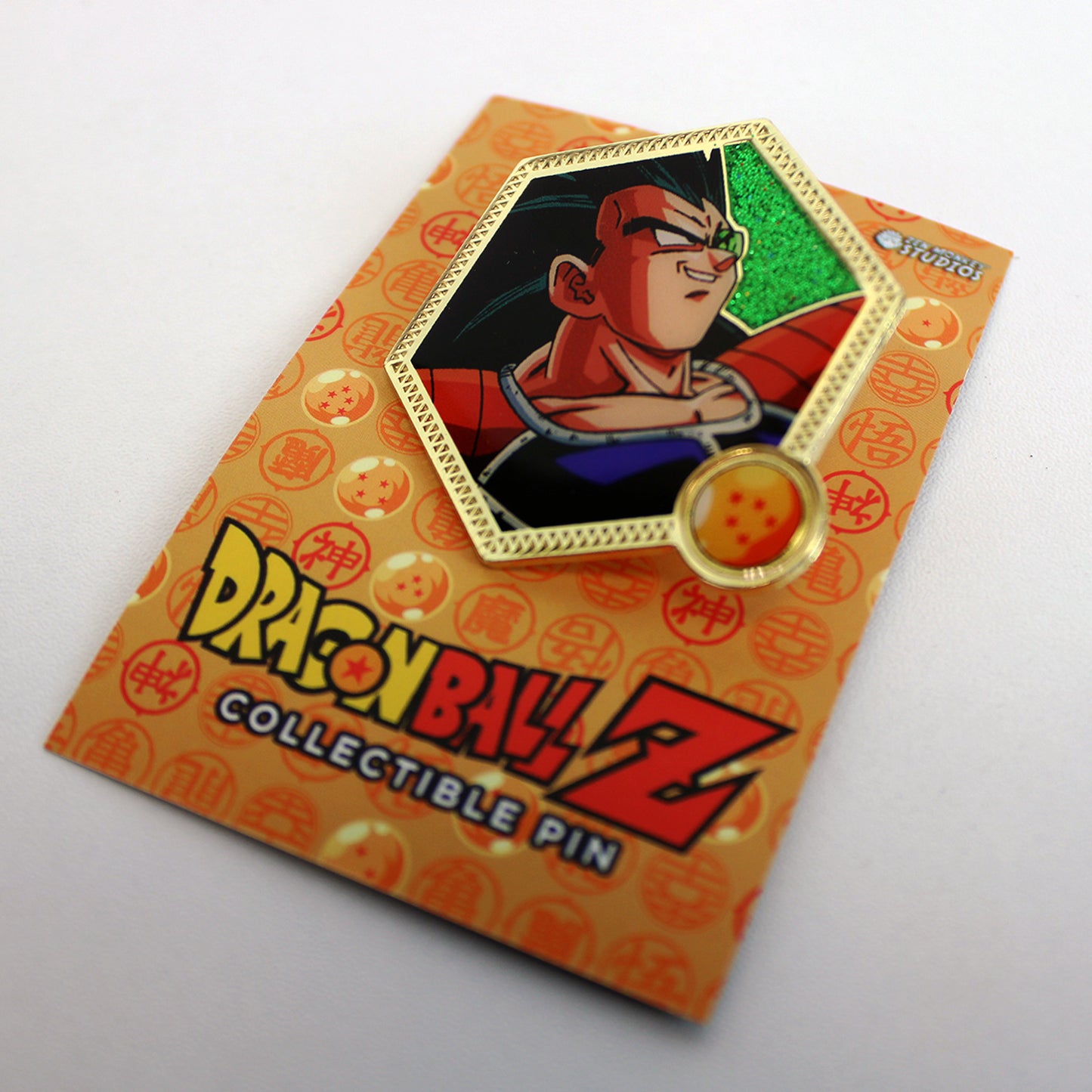 Raditz Dragon Ball Enamel Pin Golden Series