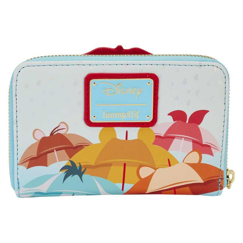 Winnie the Pooh and Friends "Rainy Day" Zip Wallet by LoungeFly