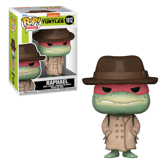 Raphael in Trench Coat Funko Pop! Teenage Mutant Ninja Turtles 1990