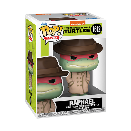 Raphael in Trench Coat Funko Pop! Teenage Mutant Ninja Turtles 1990