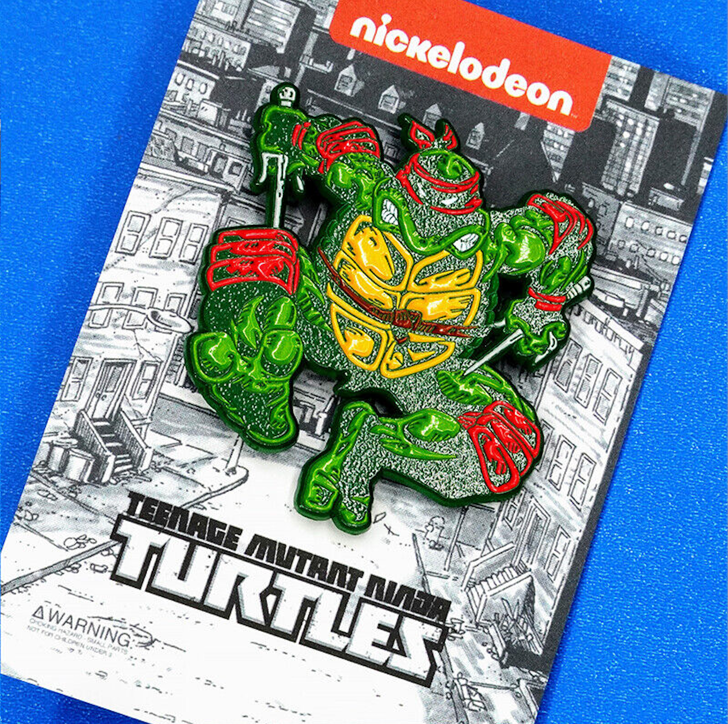 Load image into Gallery viewer, Raphael (Teenage Mutant Ninja Turtles) Comic Era Enamel Pin
