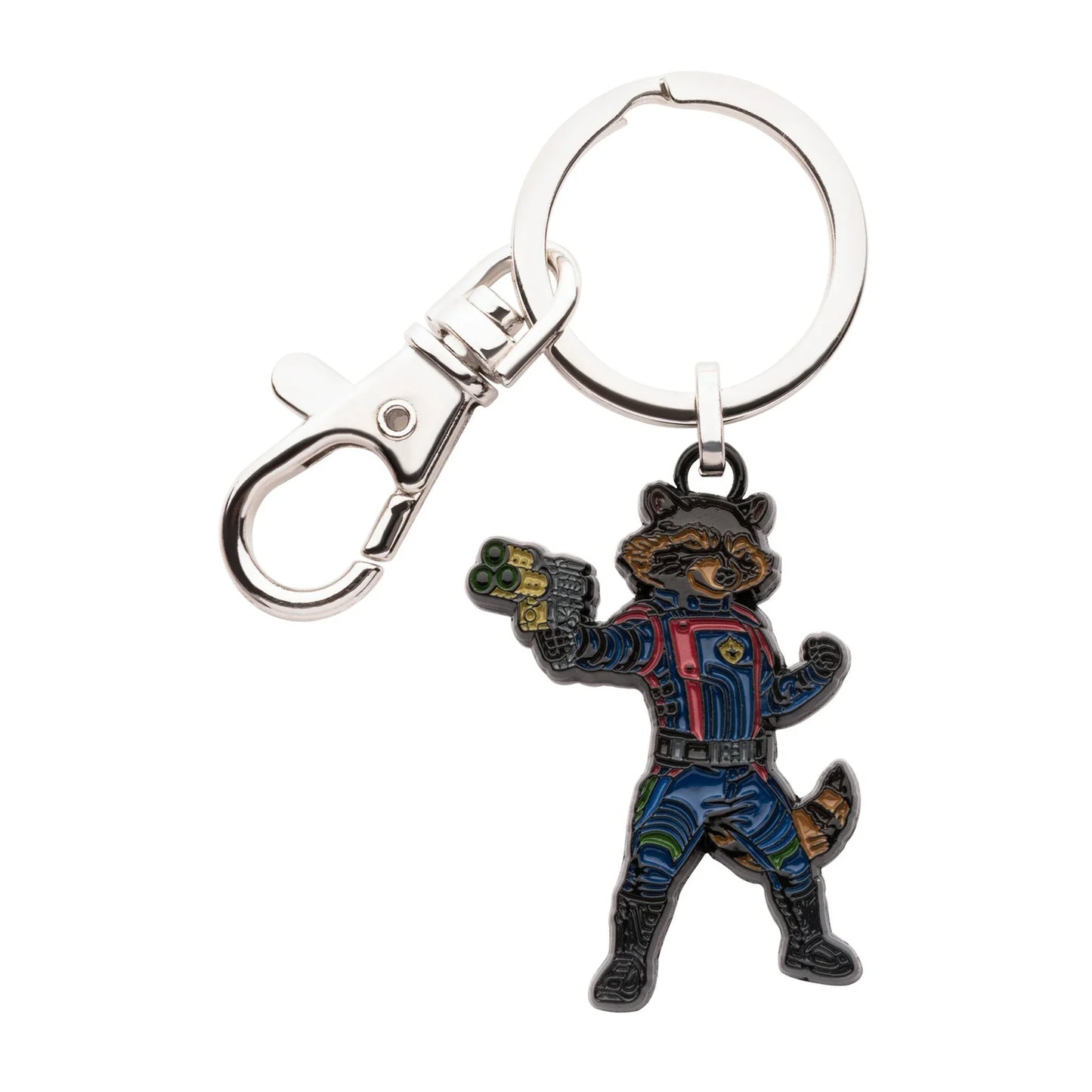 Load image into Gallery viewer, Rocket (Guardians of the Galaxy: Volume 3) Marvel Enamel Keychain

