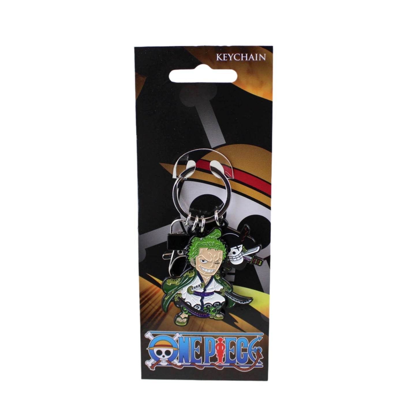 roronoa-zoro-one-piece-enamel-multi-charm-keychain