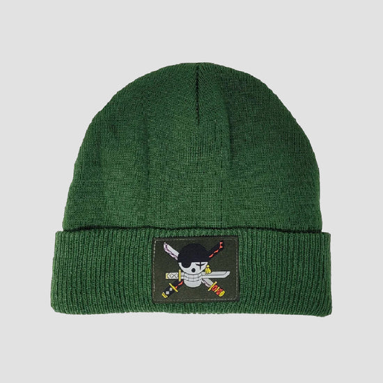 Roronoa Zoro (One Piece) Green Cuff Beanie Hat