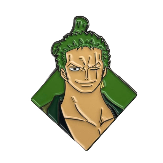 Zoro One Piece Wano Enamel Pin