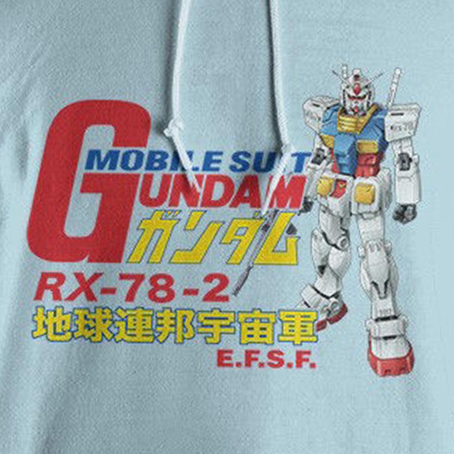 RX-78-2 (Mobile Suit Gundam) Unisex Pullover Hoodie Sweatshirt