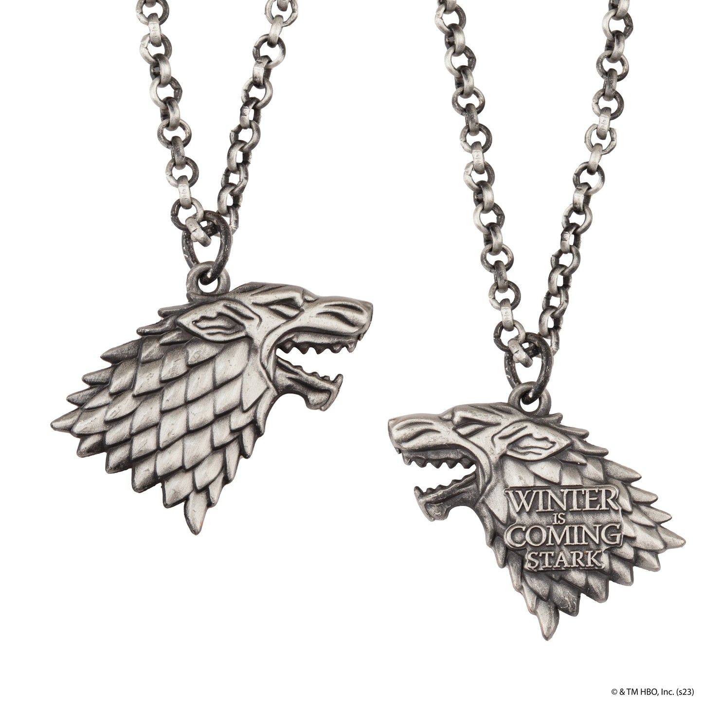 Game of Thrones House Stark Steel Sigil Necklace