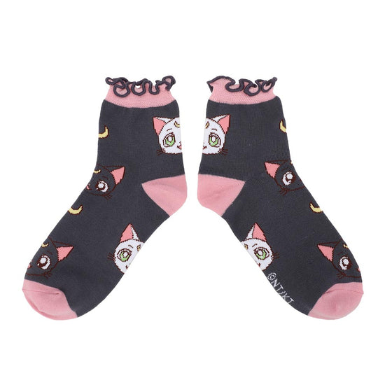 Sailor Moon Crystal 3-Pack Women's Quarter Crew Socks