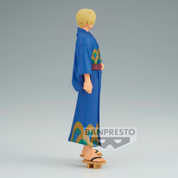 Sanji The Grandline Series DXF One Piece Statue Wano Yukata Ver.