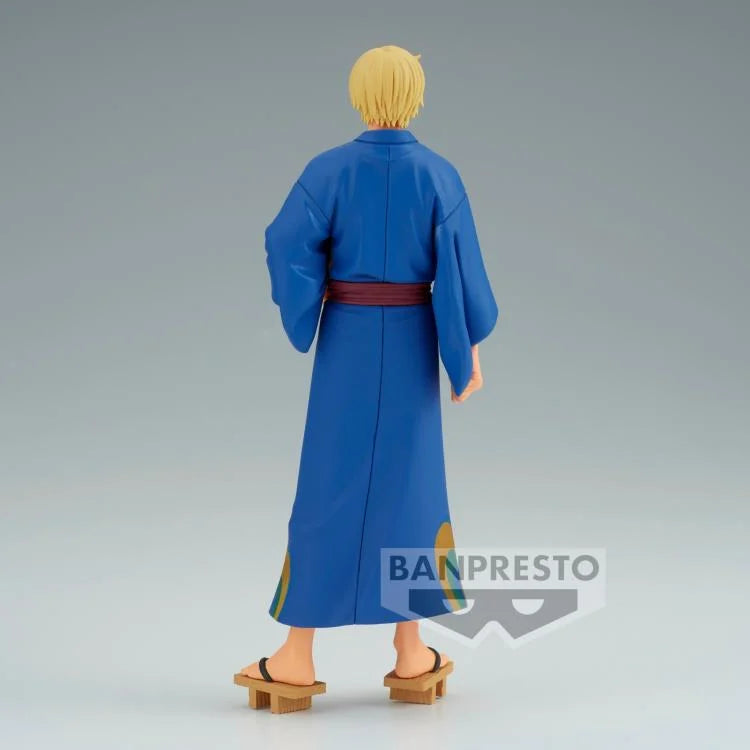 Sanji The Grandline Series DXF One Piece Statue Wano Yukata Ver.