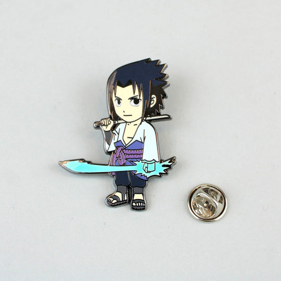 Sasuke Uchiha Naruto Shippuden Standing Enamel Pin
