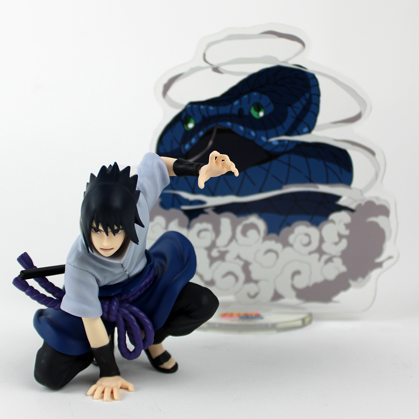 Sasuke Uchiha with Manda Naruto Shippuden Panel Spectacle Special Figure